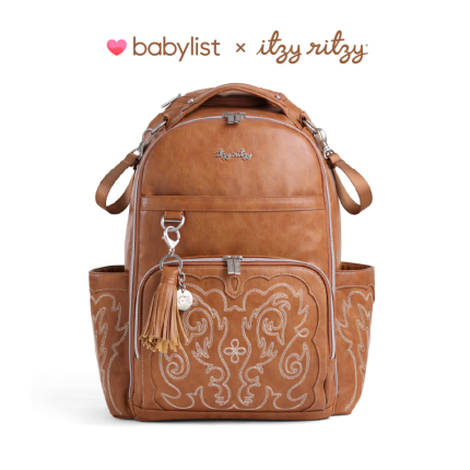 Babylist x Itzy Ritzy Saddle Boss PlusTM Large Diaper Bag Backpack