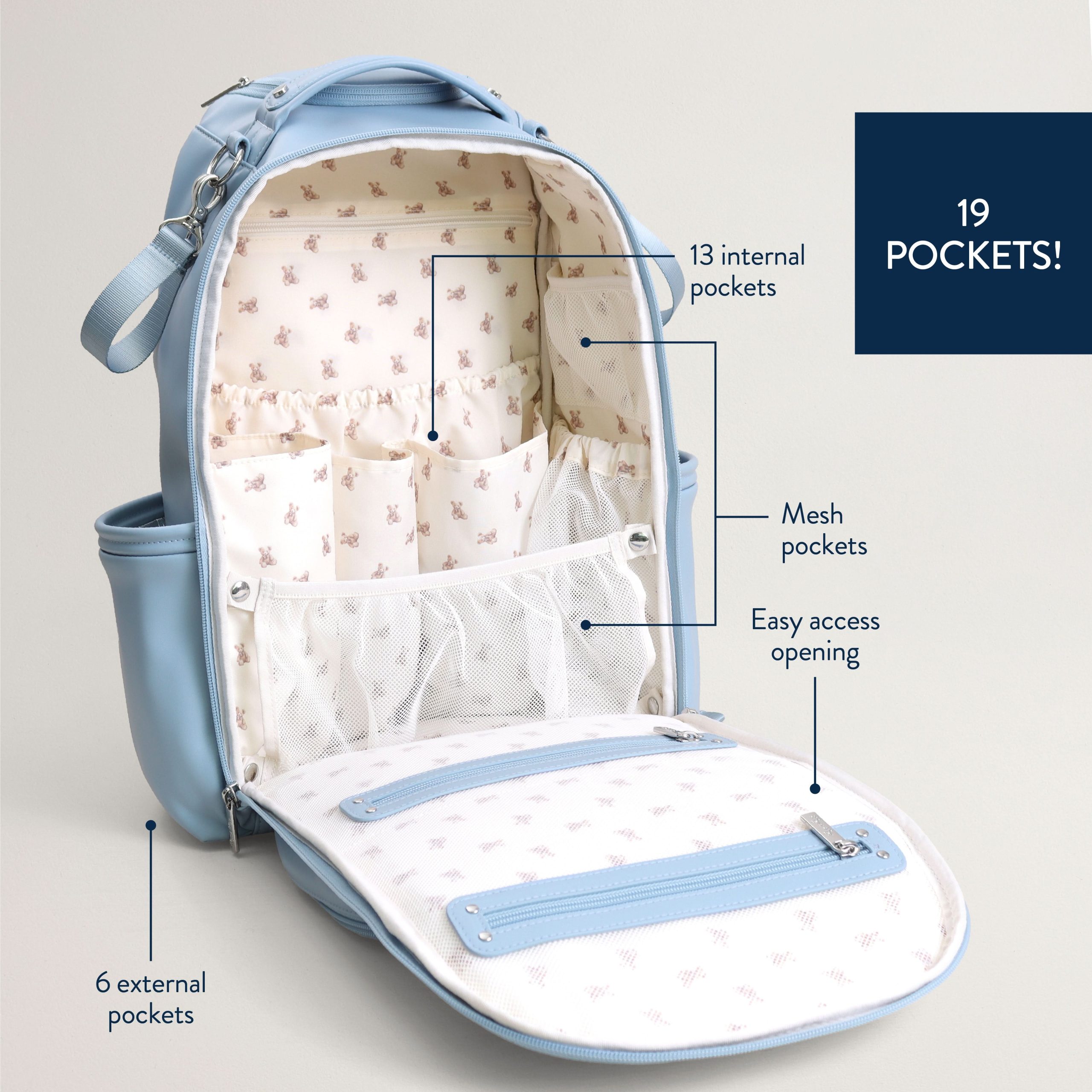 Boss PlusTM Large Diaper Bag Backpack - Image 30