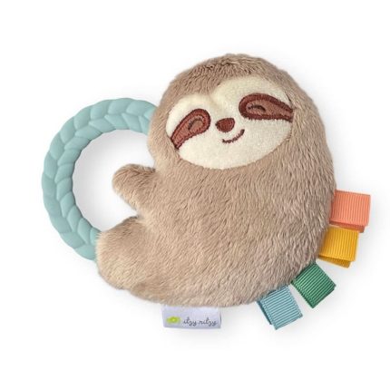 Ritzy Rattle PalTM Plush Rattle with Teether