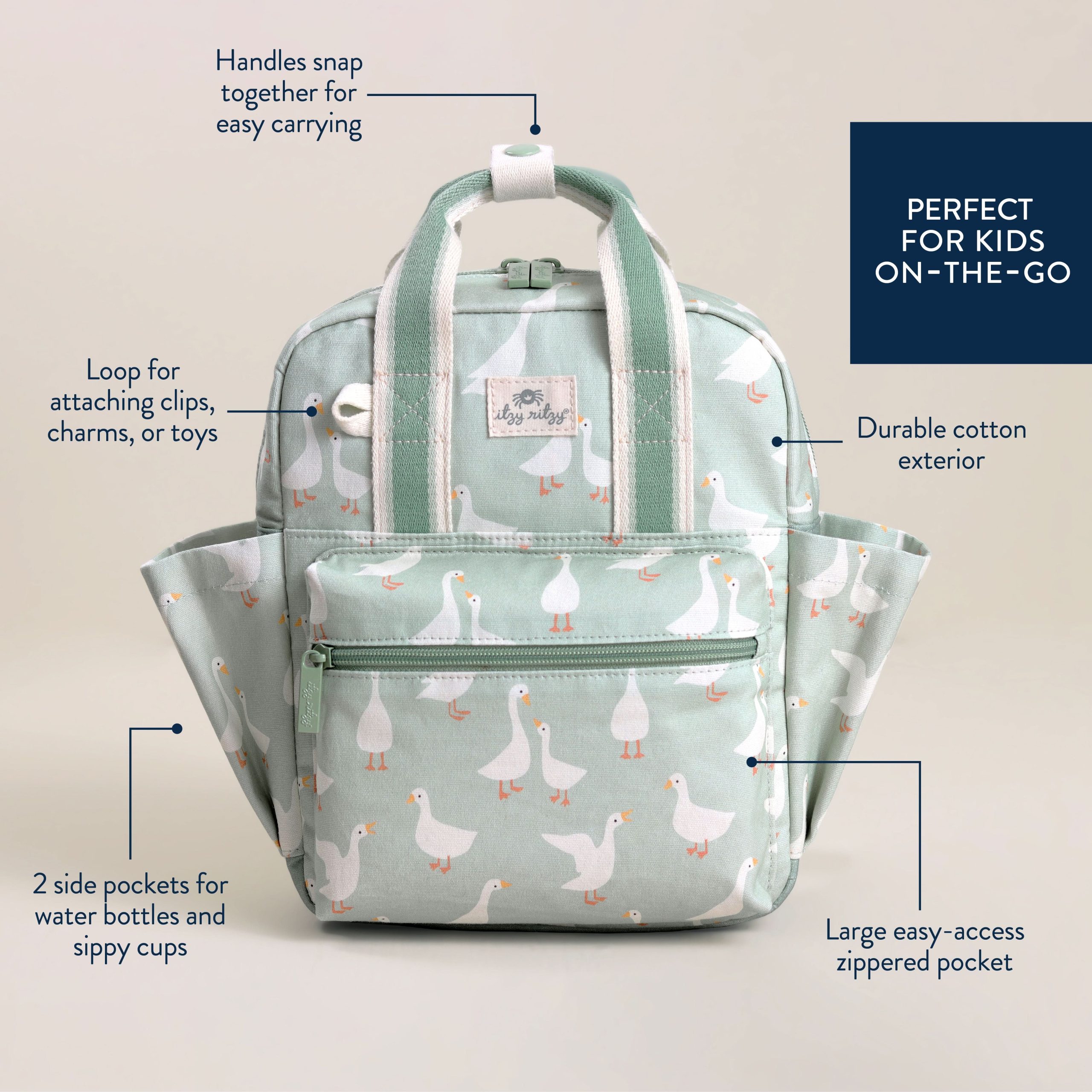 Itzy Bitzy BagTM Toddler Daycare Backpack - Image 12