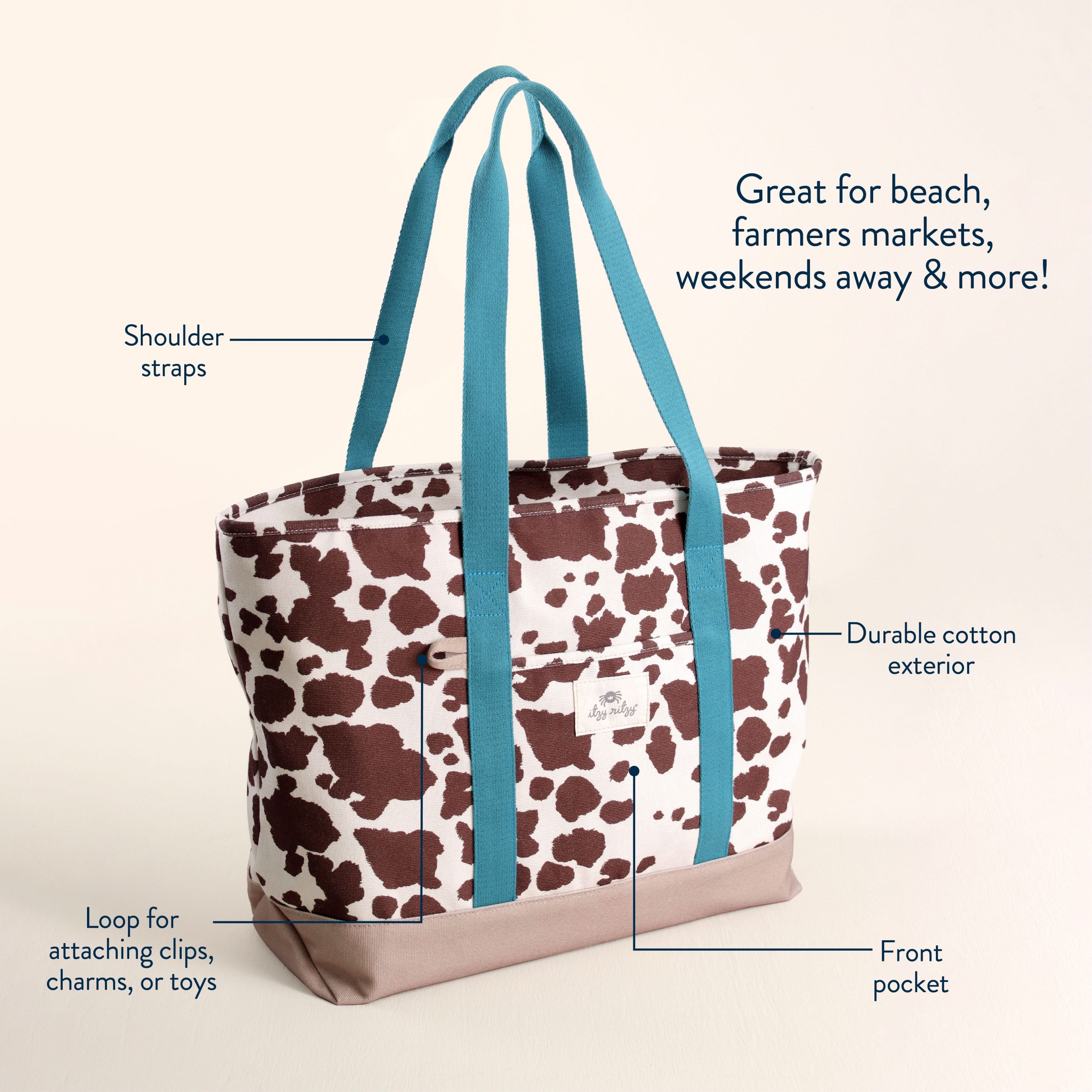 Itzy ExplorerTM Canvas Mom Tote - Image 7