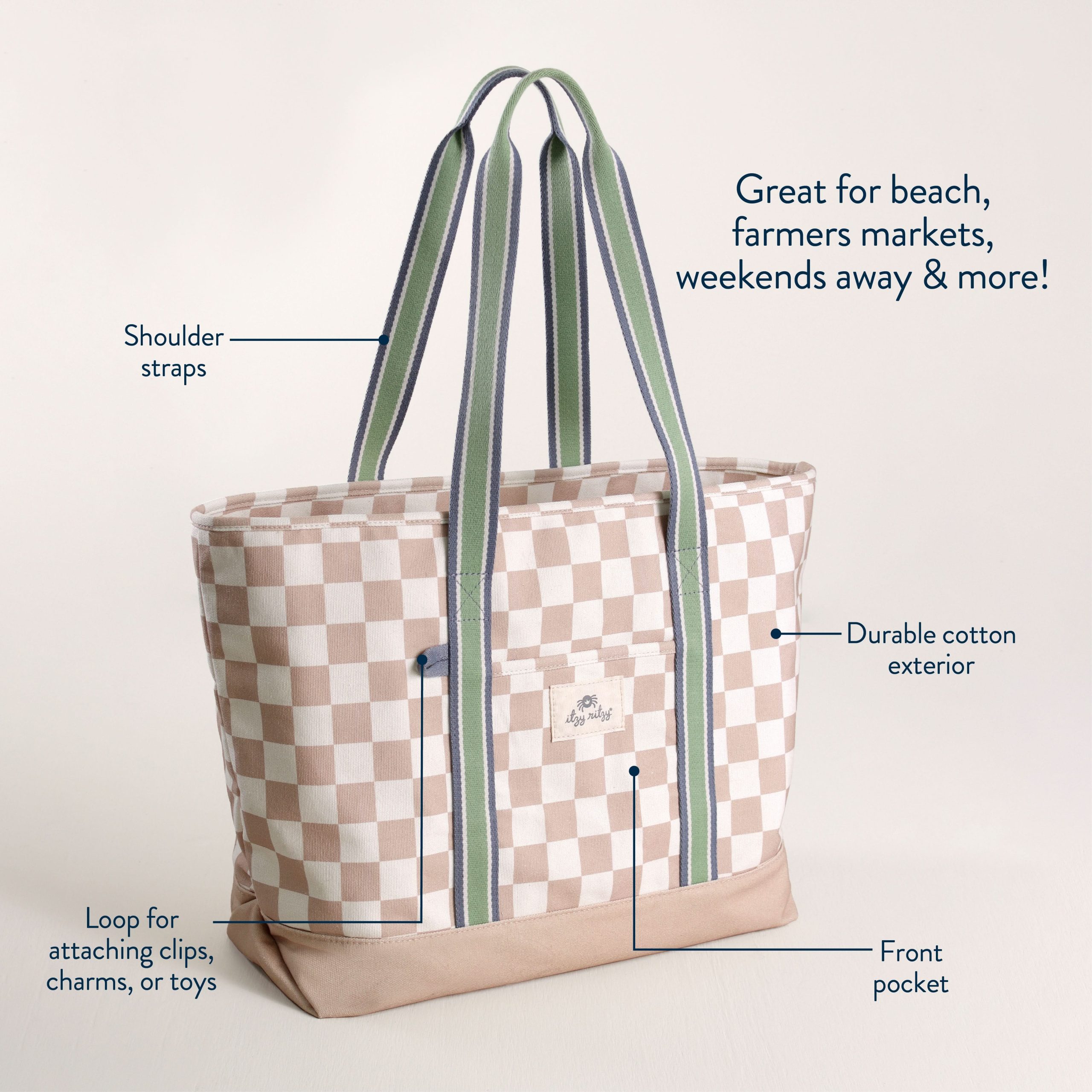Itzy ExplorerTM Canvas Mom Tote - Image 29