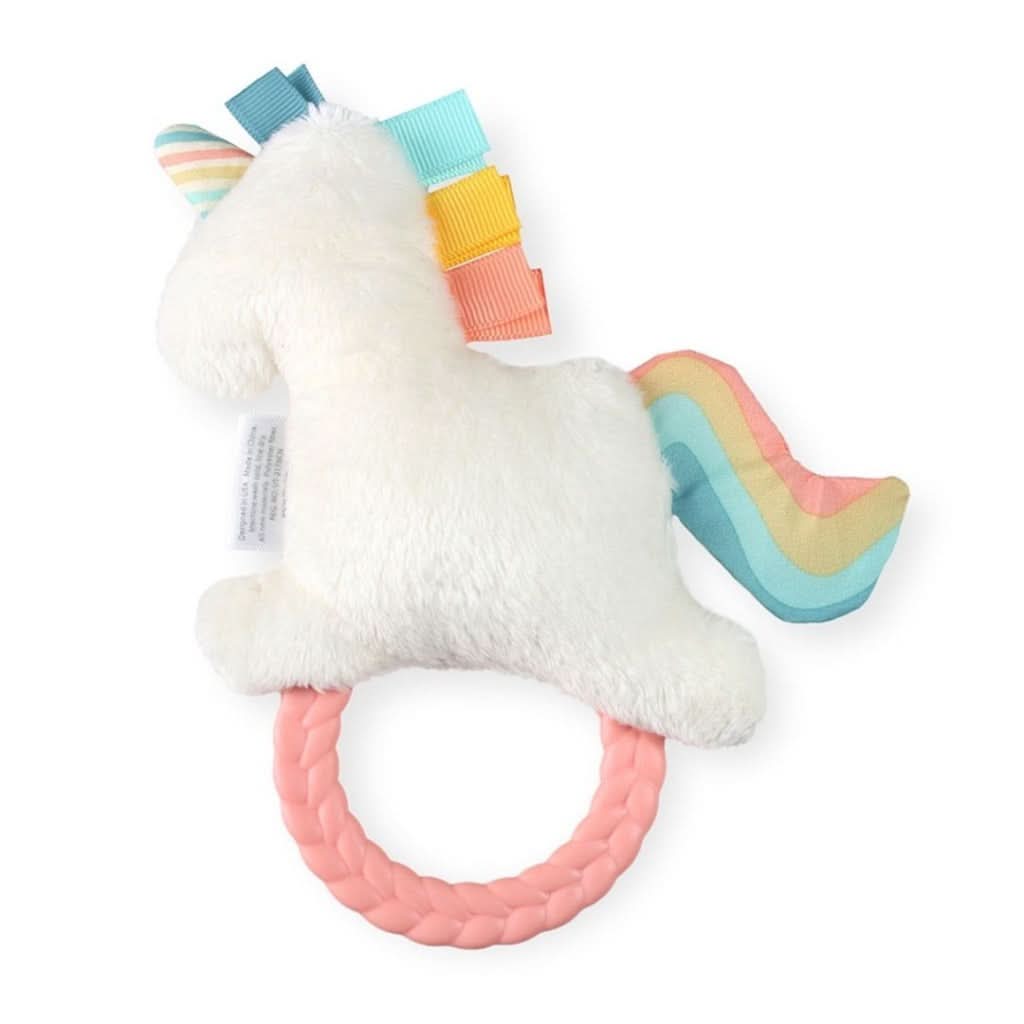 Ritzy Rattle PalTM Plush Rattle with Teether - Image 4