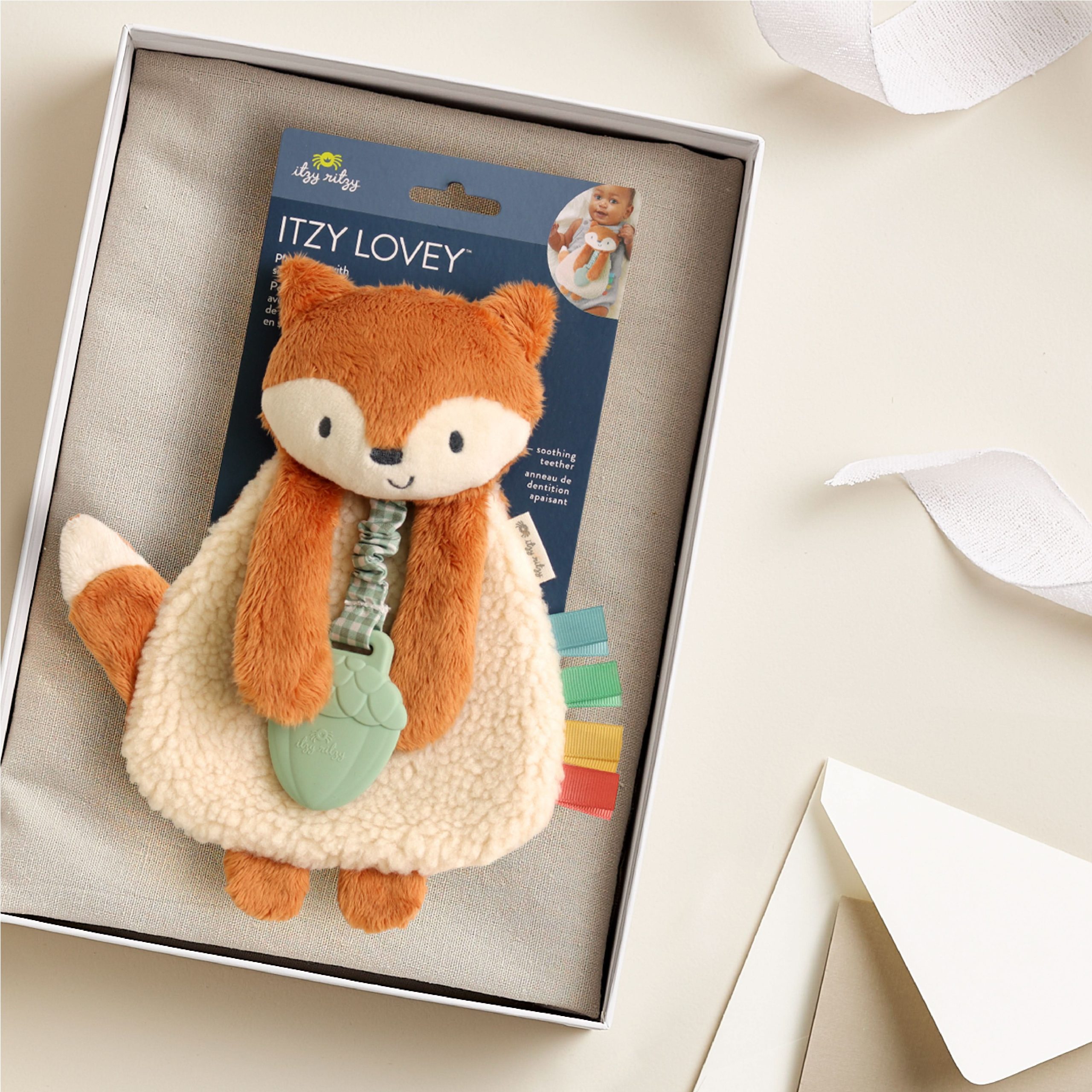 Babylist x Itzy LoveyTM Plush and Teether Toy - Image 11