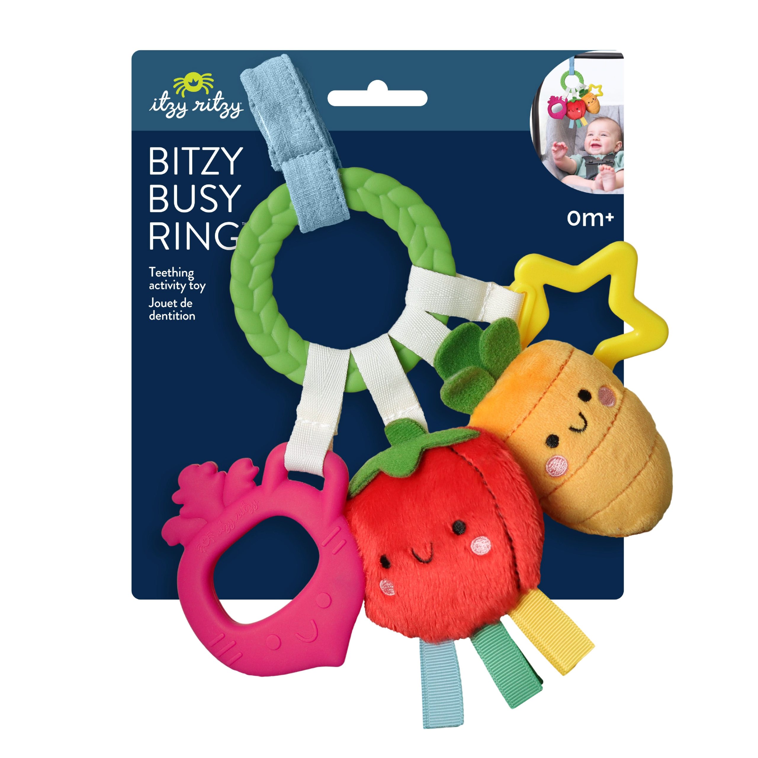 Bitzy Busy RingTM Teething Activity Toy - Image 15