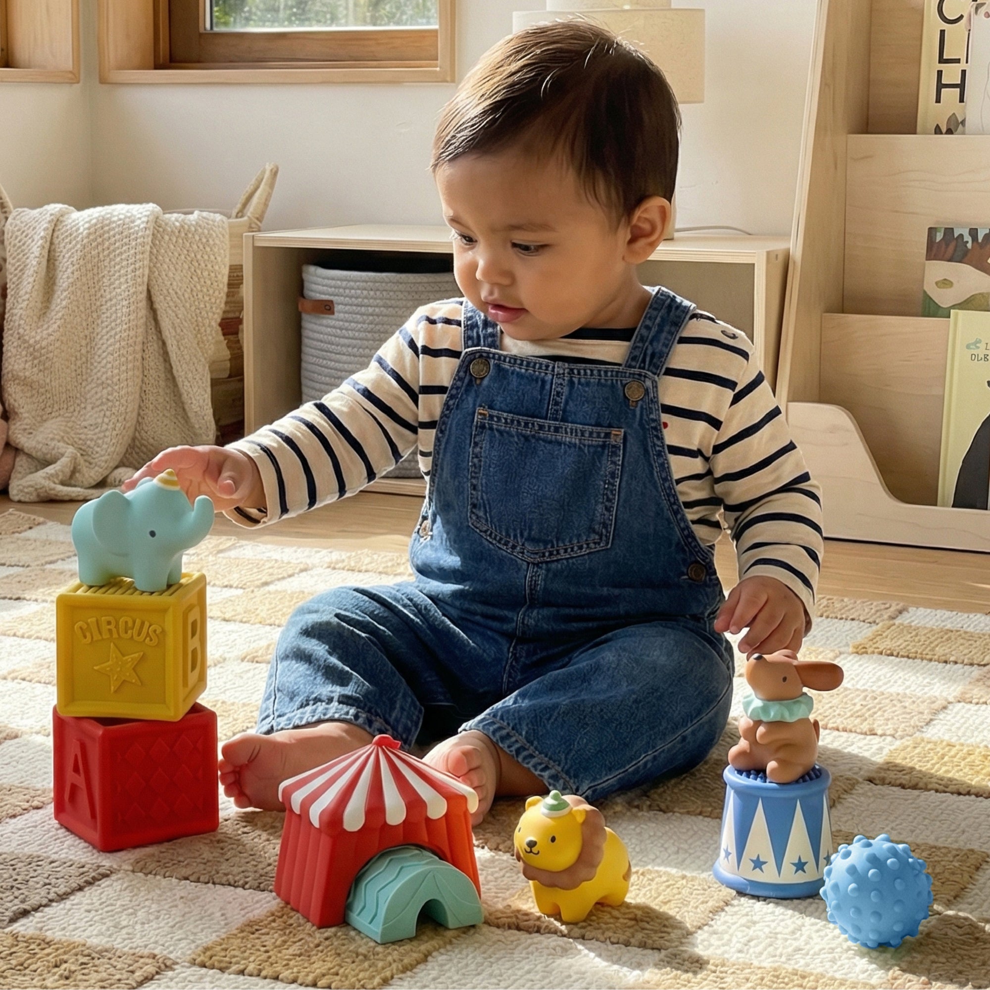 Itzy BlocksTM Sensory Blocks Set - Image 2