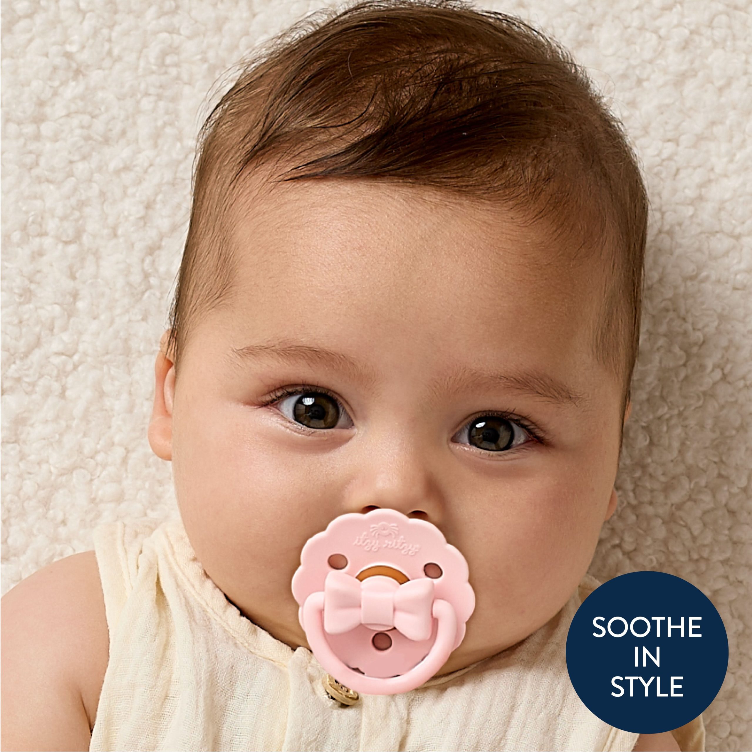 Itzy SootherTM Natural Rubber Pacifier – 0-6M - Image 8