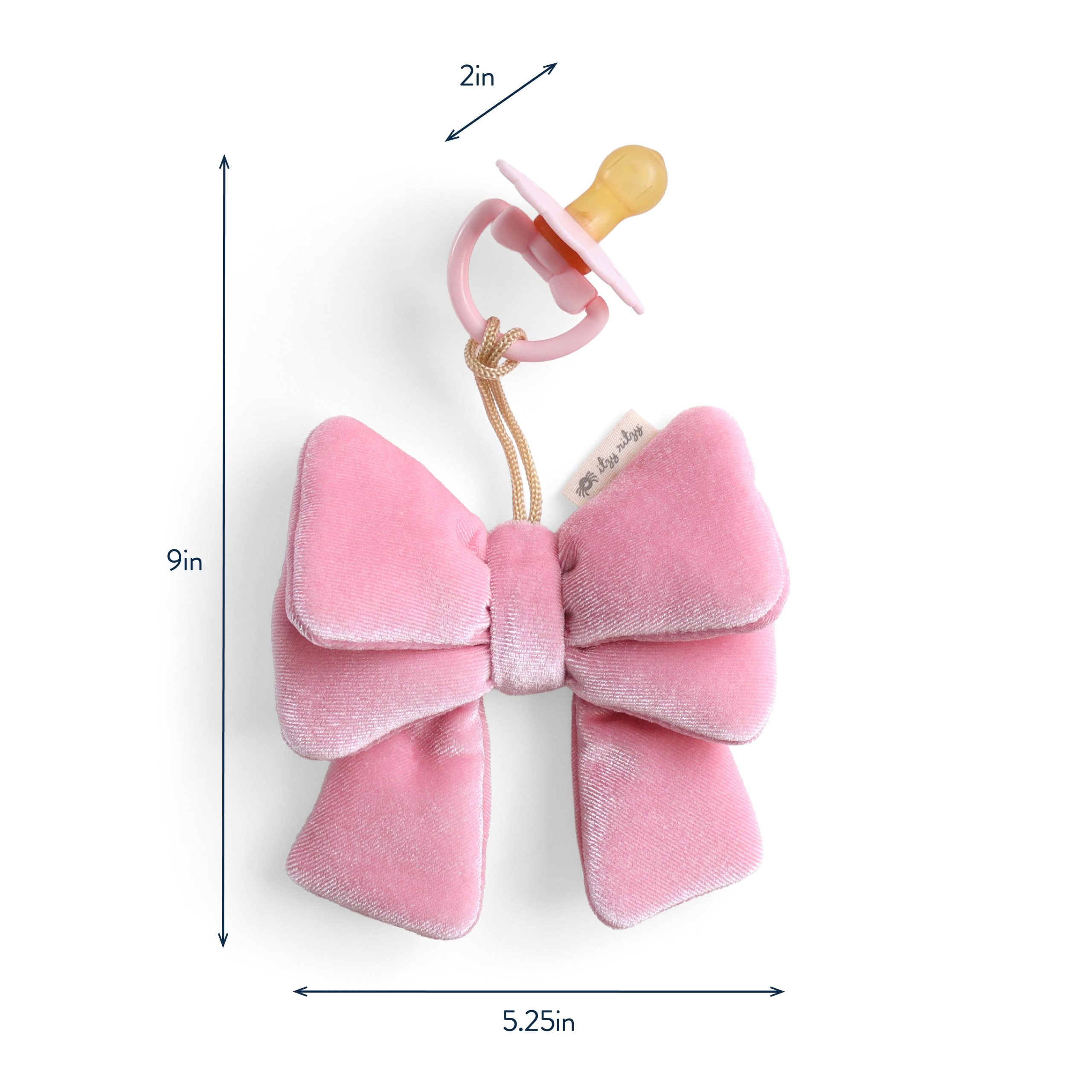 Bitzy PalTM Natural Rubber Pacifier & Lovey - Image 8