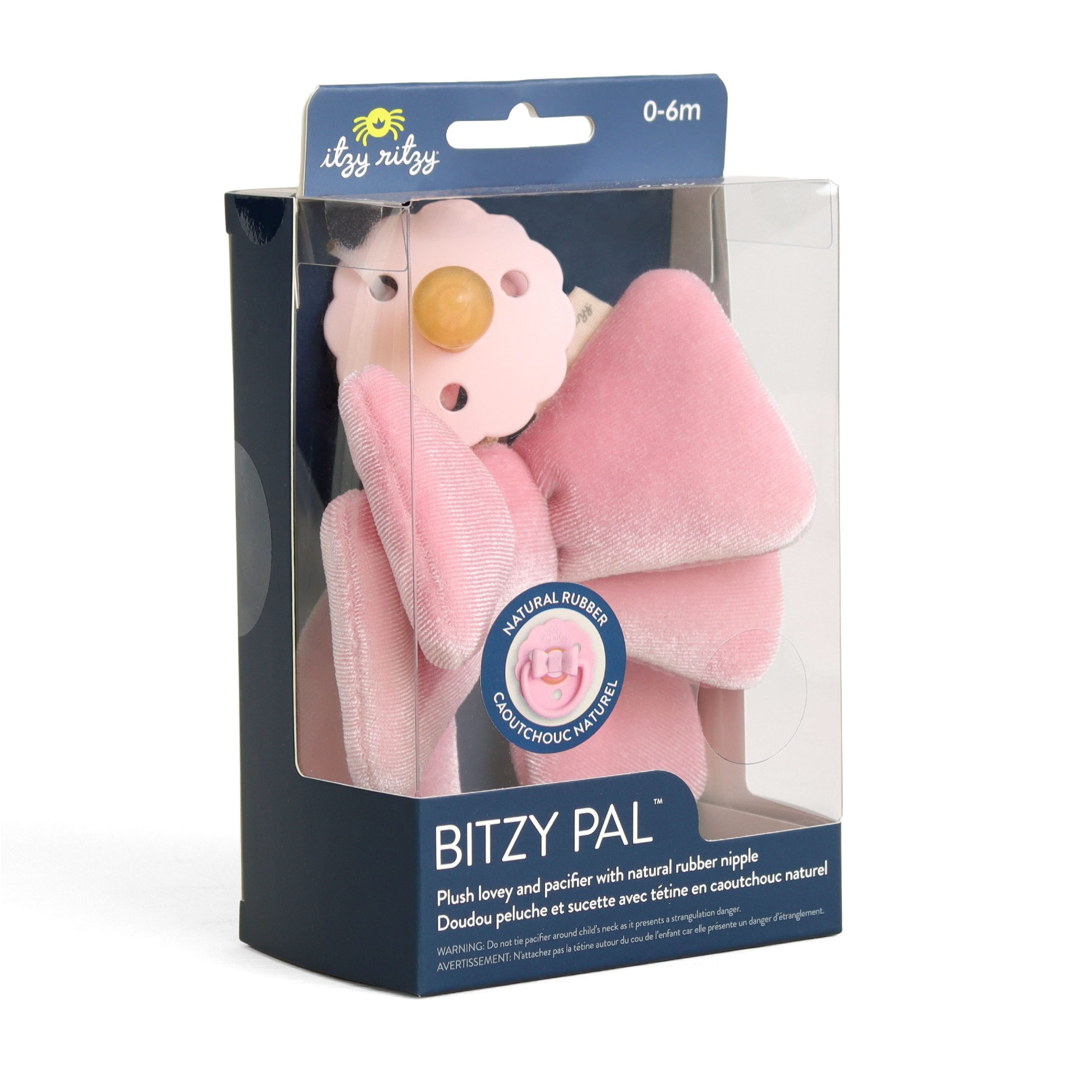 Bitzy PalTM Natural Rubber Pacifier & Lovey - Image 7