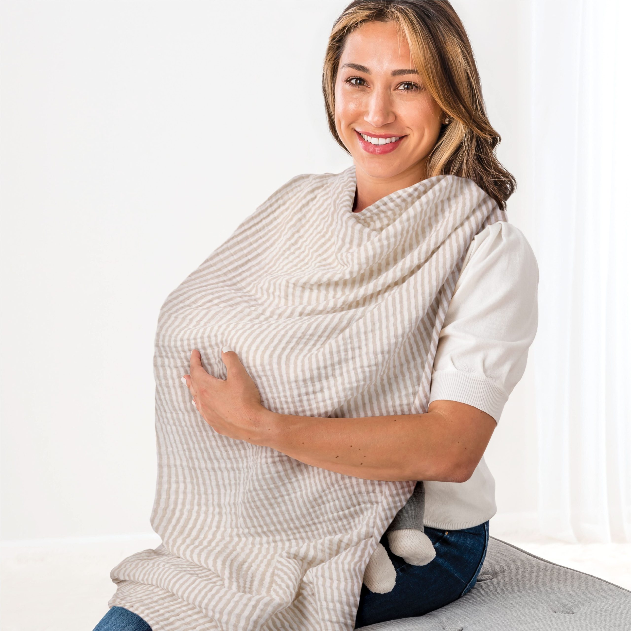 Breastfeeding BossTM A Multitasking Must-Have for Nursing. Swaddling & More