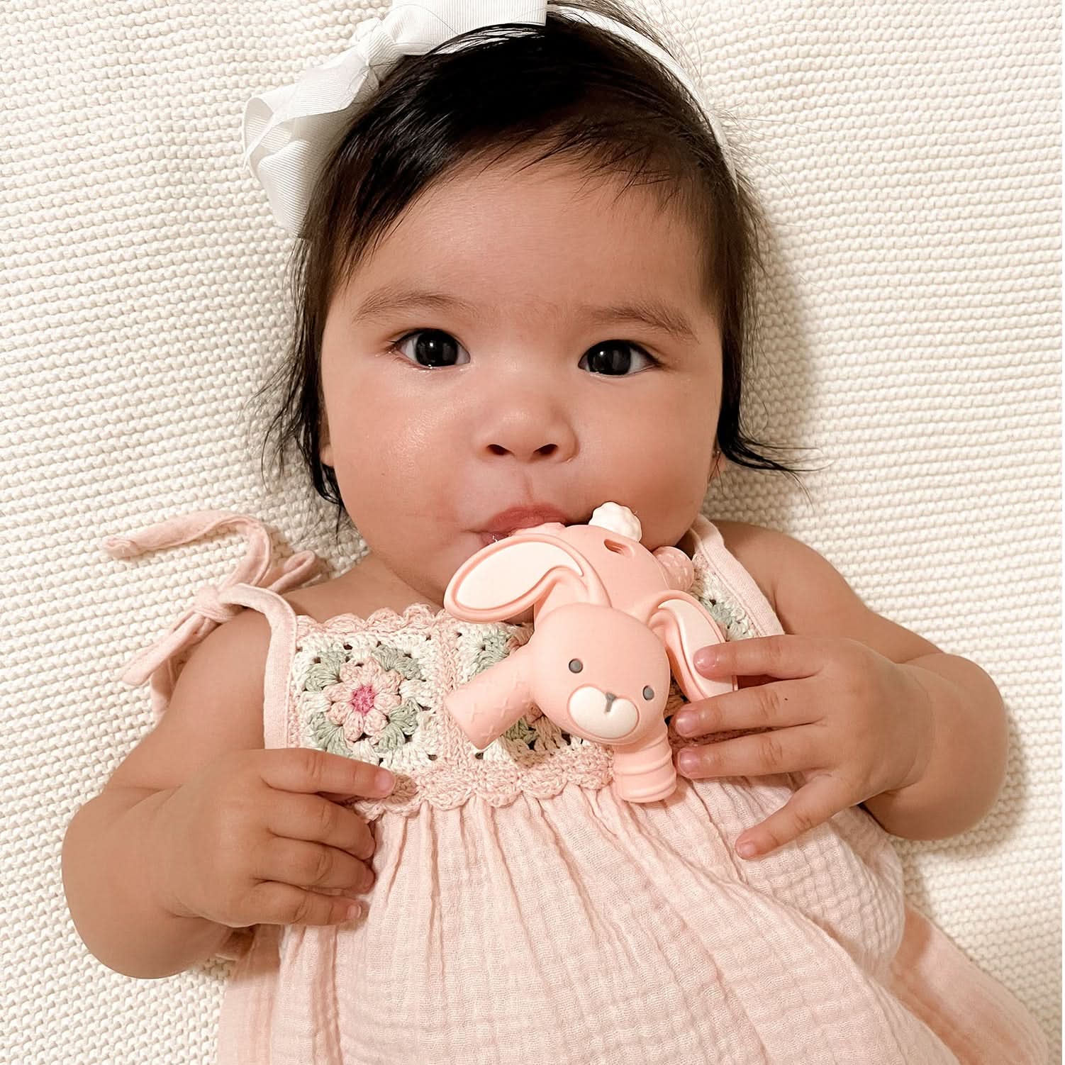 Ritzy TeetherTM – Molar Teether Bunny - Image 2