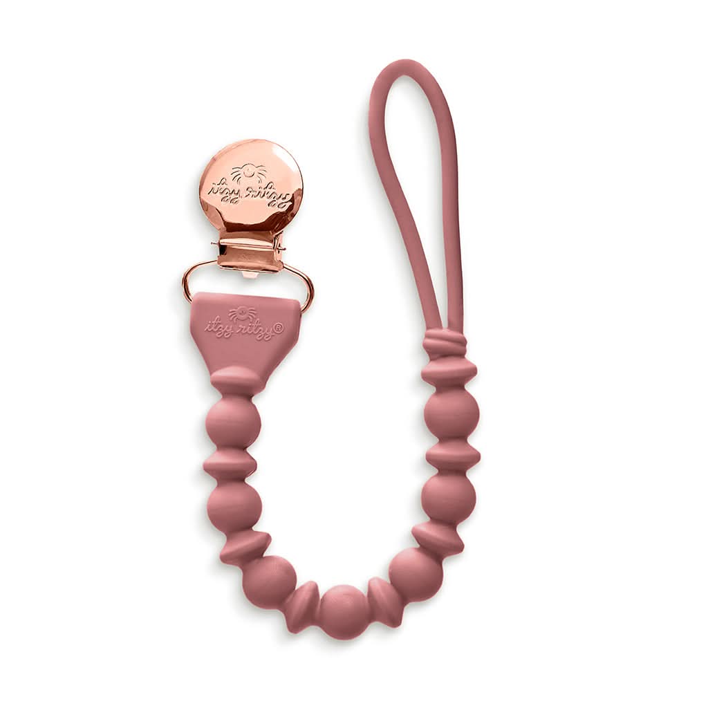 Itzy Paci StrapTM – Beaded Pacifier Clip - Image 28
