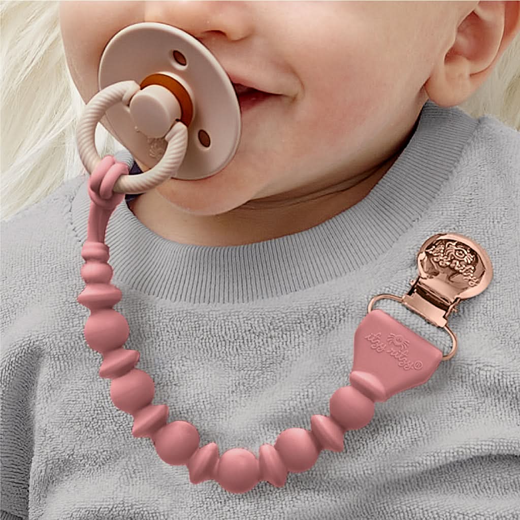 Itzy Paci StrapTM – Beaded Pacifier Clip - Image 29