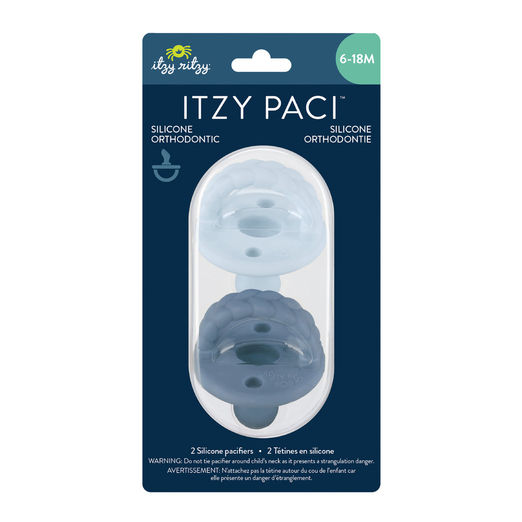 Itzy PaciTM Orthodontic Silicone Pacifier 0-6M - Image 6