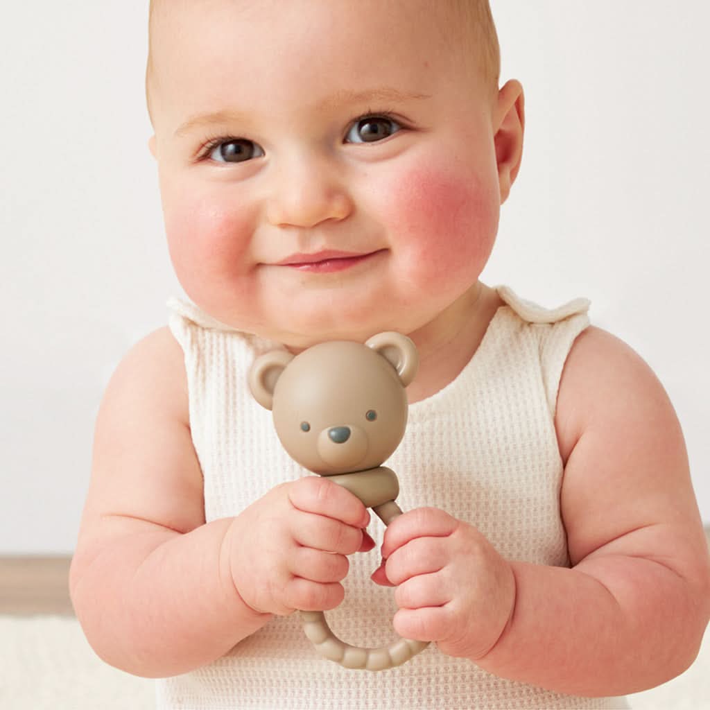 Shake & SmileTM Silicone Rattle Teether - Image 14