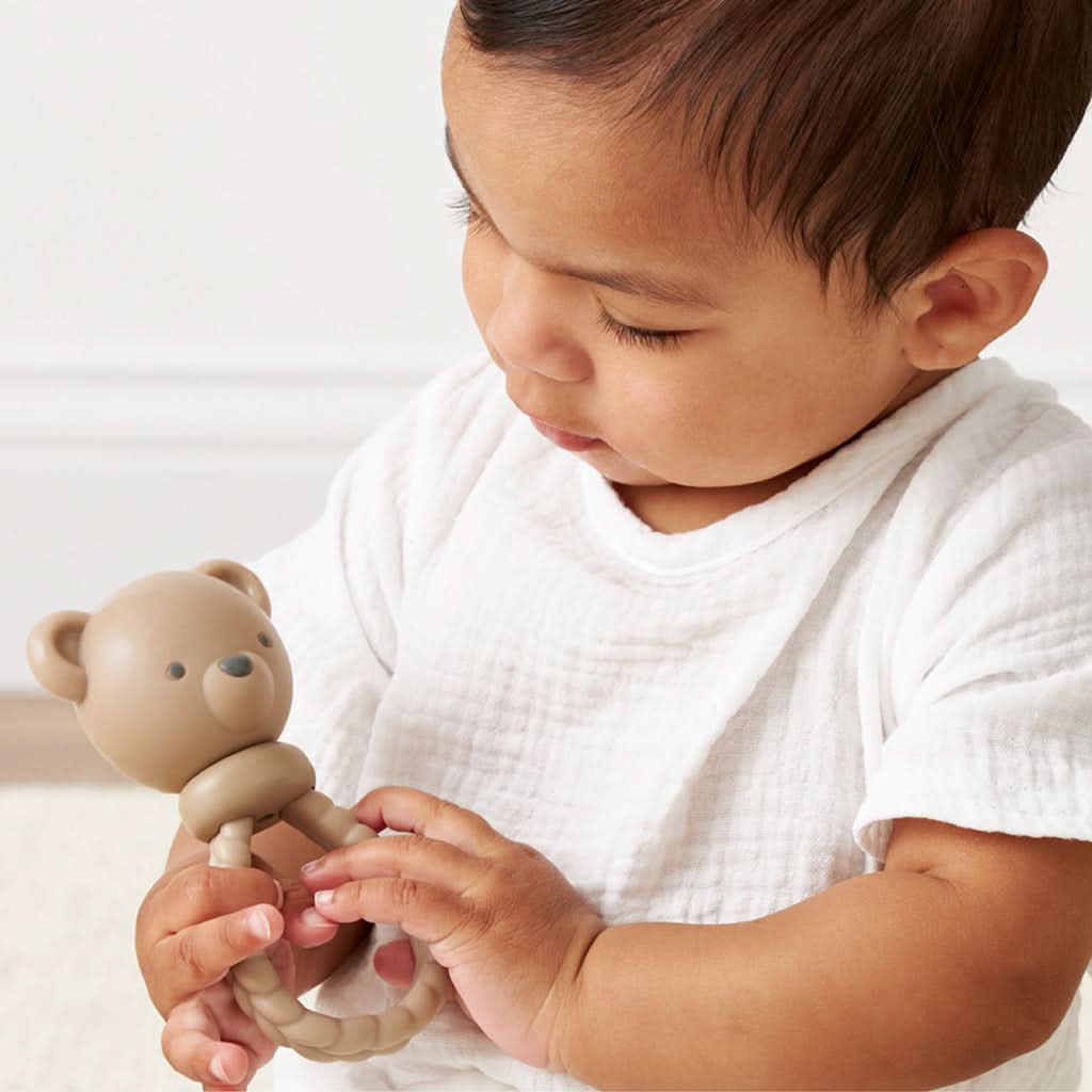 Shake & SmileTM Silicone Rattle Teether - Image 12