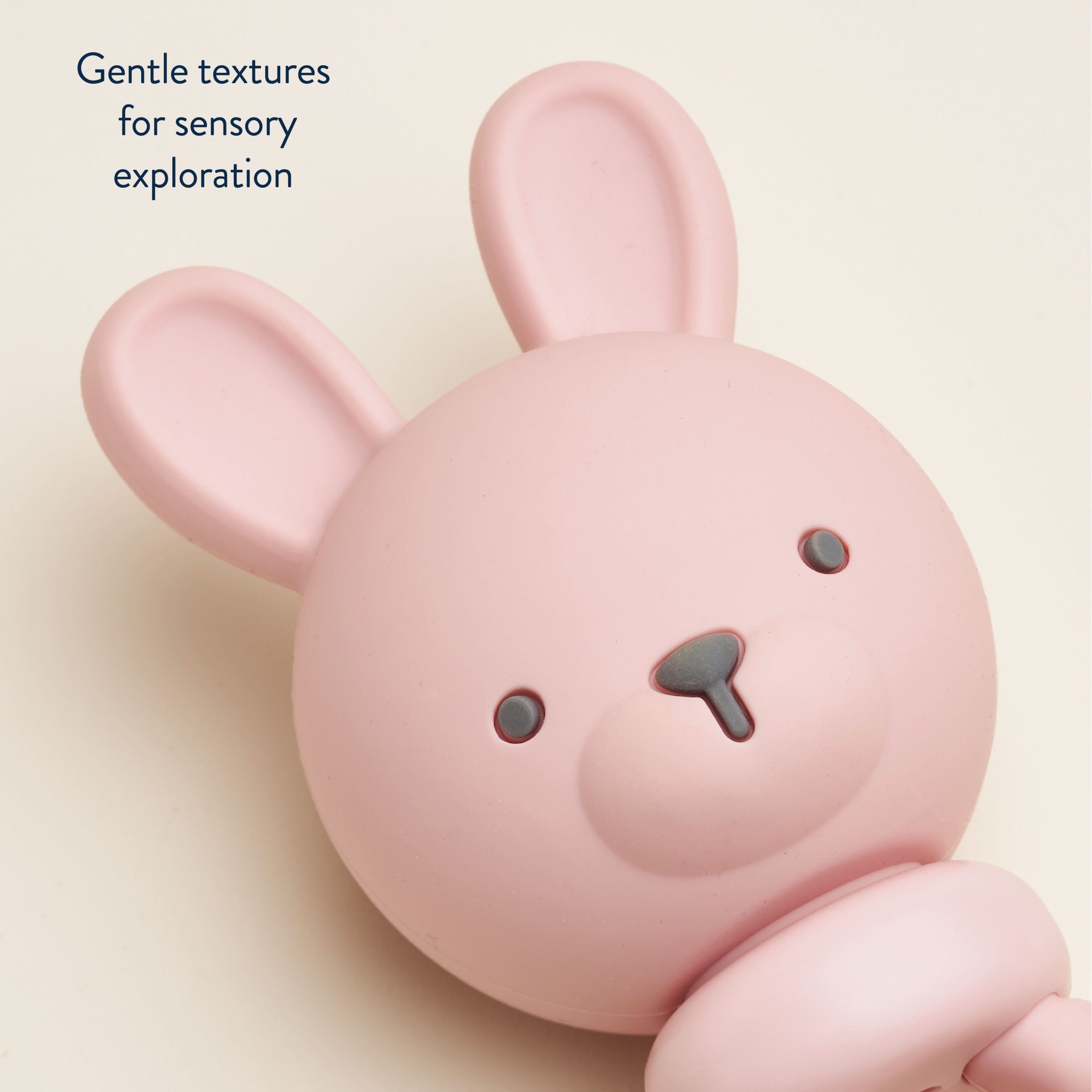Shake & SmileTM Silicone Rattle Teether - Image 3