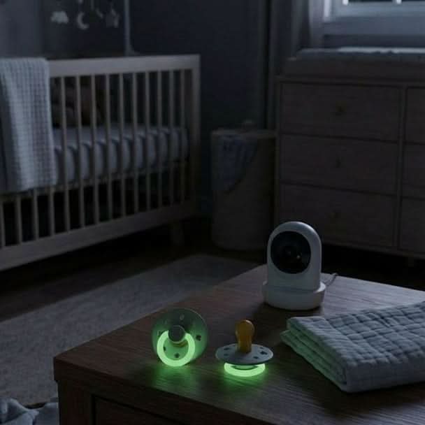 Itzy SootherTM Glow in the Dark Natural Rubber Pacifier – 0-6M - Image 11